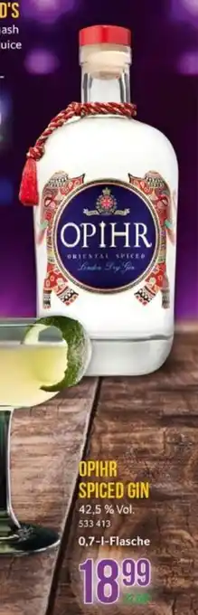 Selgros OPIHR SPICED GIN 0,7-1-EW-Flasche Angebot