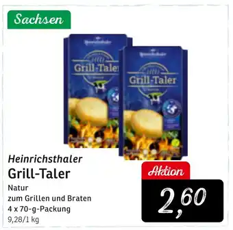 KONSUM Heinrichsthaler Grill-Taler 4*70g Angebot