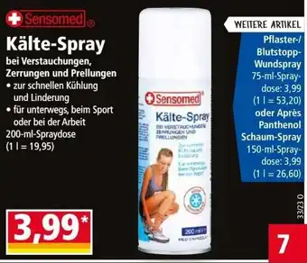 Norma Sensomed Kälte-Spray 200 ml Spraydose Angebot