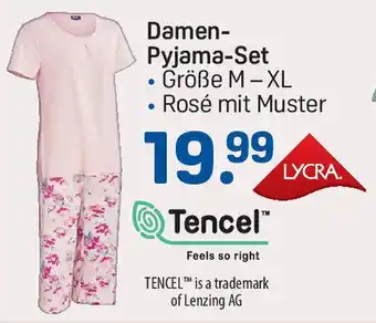 Rossmann Tencel™ Damen- Pyjama-Set M-XL Angebot