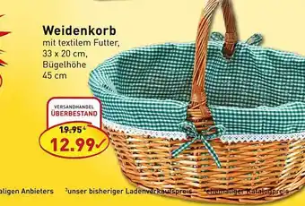 PicksRaus Weidenkorb Angebot