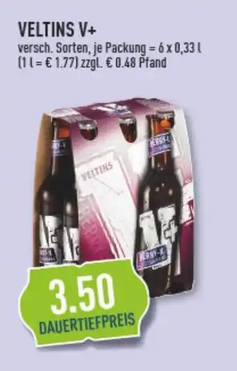 Marktkauf Veltins V+ 6x0,33L Angebot