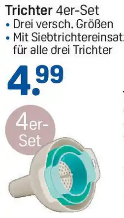 Rossmann Trichter 4er-Set Angebot