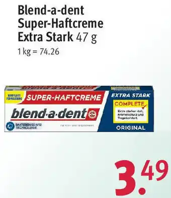 Rossmann Blend-a-dent Super-Haftcreme Extra Stark 47 g Angebot