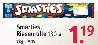 Rossmann Smarties Riesenrolle 130 g Angebot