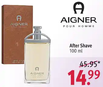 Rossmann AIGNER POUR HOMME After Shave 100 ml Angebot