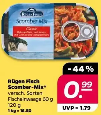 NETTO Rügen Fisch Scomber-Mix 120 g Angebot