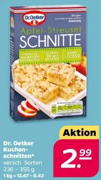 NETTO Dr. Oetker Kuchenschnitten 236 - 355 g Angebot