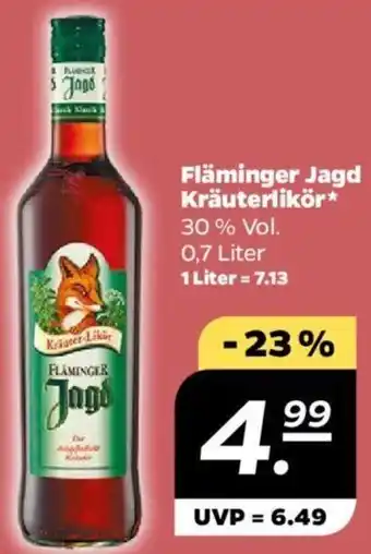 NETTO Fläminger Jagd Kräuterlikör 0,7 Liter Angebot