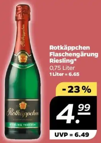 NETTO Rotkäppchen Flaschengärung Riesling* 0,75 Liter Angebot