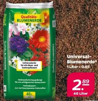 NETTO Universal-Blumenerde 40 Liter Angebot