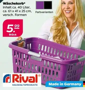 NETTO Rival Wäschekorb Angebot