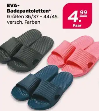 NETTO EVA Badepantoletten Angebot