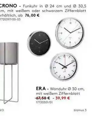 Schaffrath Crono Funkuhr Era Wanduhr Angebot