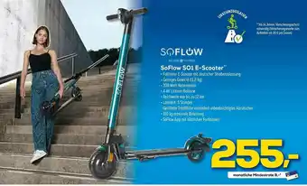 Euronics XXL Soflow S01 E-scooter Angebot