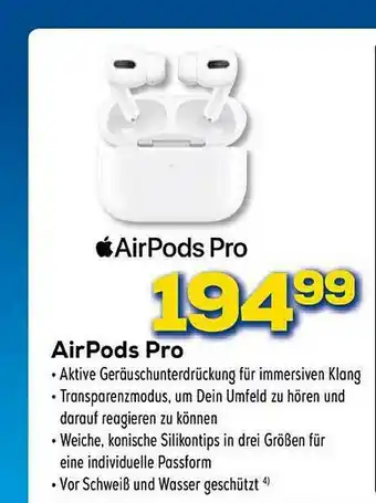 Euronics XXL Airpods Pro Angebot