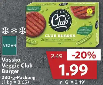 Combi Vossko Veggie Club Burger 230-g-Packung Angebot