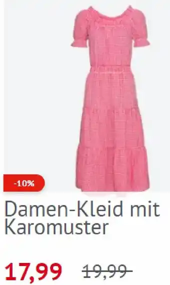 NKD Damen-Kleid mit Karomuster Angebot