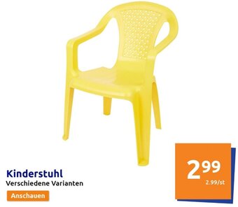 Action Kinderstuhl Angebot