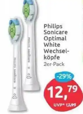 Budni Philips Sonicare Optimal White Wechselköpfe Angebot