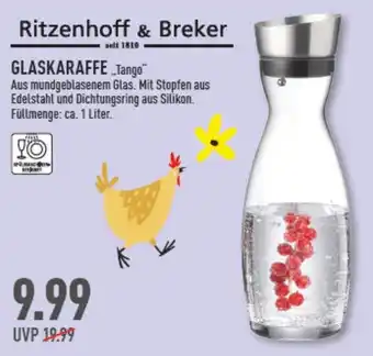 Marktkauf Ritzenhoff & Breker Glaskaraffe ,,Tango" Angebot