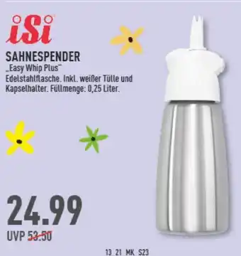 Marktkauf Sahnespender ,,Easy Whip Plus" Angebot