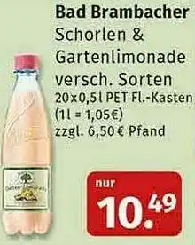 Markgrafen Bad Brambacher Angebot