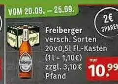 Markgrafen Freiberger Angebot