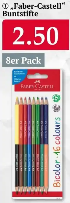 Woolworth ,,Faber-Castell“ Buntstifte 8er Pack Angebot