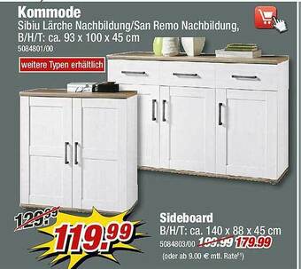 Poco Kommode, Sideboard Angebot