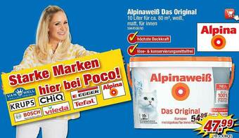 Poco Alpinaweiß Das Original Angebot