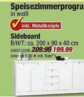 Poco Speisezimmerprogram, Sideboard Angebot