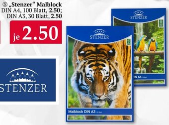 Woolworth ,,Stenzer" Malblock Angebot