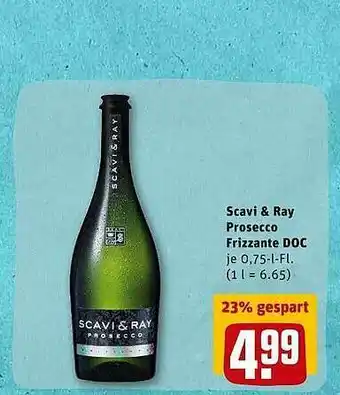 REWE Scavi & Ray Prosecco Frizzante DOC Angebot