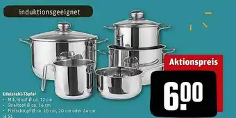 REWE Edelstahl-töpfe Angebot