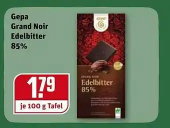 REWE Gepa Grand Noir Edelbitter Angebot