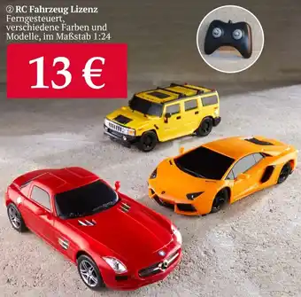 Woolworth RC Fahrzeug Lizenz Angebot