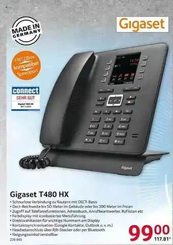 Selgros Gigaset T480hx Angebot