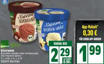 Edeka EDEKA BIO Eiscreme 500 ml Becher Angebot