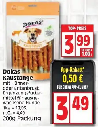 Edeka Dokas Kaustange 200g Packung Angebot