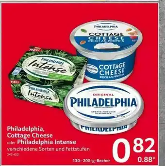 Selgros Philadelphia, Cottage Cheese Oder Philadelphia Intense Angebot