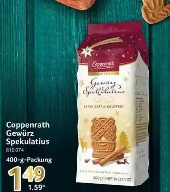 Selgros Coppenrath Gewürz Spekulatius Angebot