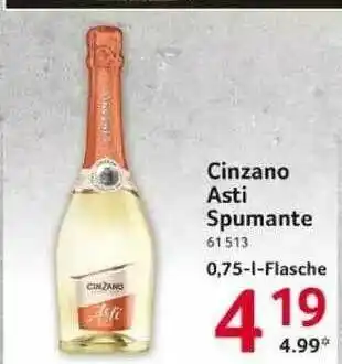 Selgros Cinzano Asti Spumante Angebot