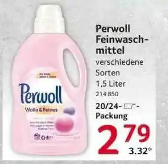 Selgros Perwoll Feinwaschmittel Angebot