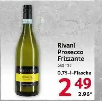 Selgros Rivani Prosecco Frizzante Angebot