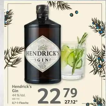 Selgros Hendrick's Gin Angebot