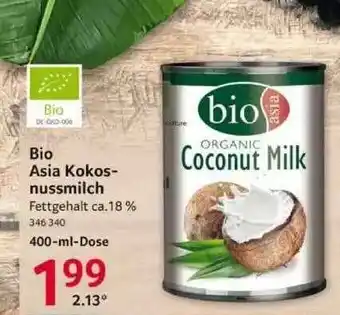 Selgros Bio Asia Kokosnussmilch Angebot