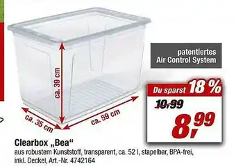 toom Baumarkt Clearbox „bea” Angebot