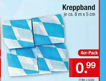 Zimmermann Kreppband Angebot