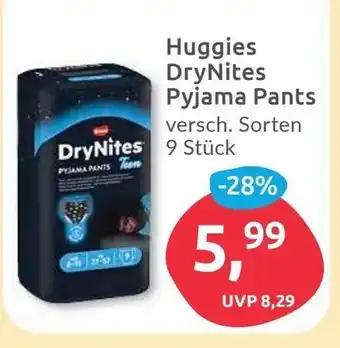 Budni Huggies DryNites Pyjama Pants versch. Sorten 9 Stück Angebot